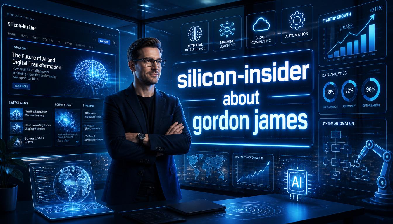 silicon-insider about gordon james