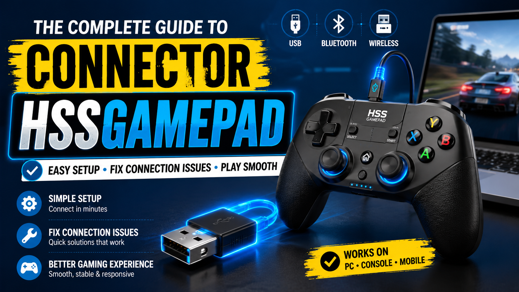 connector hssgamepad