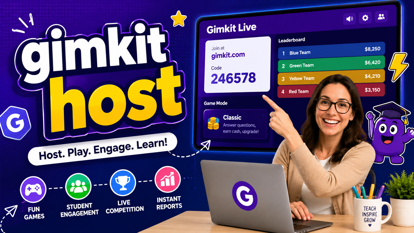 gimkit host